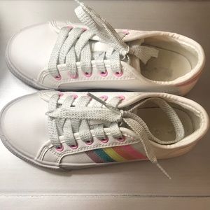 Girls White Sneakers